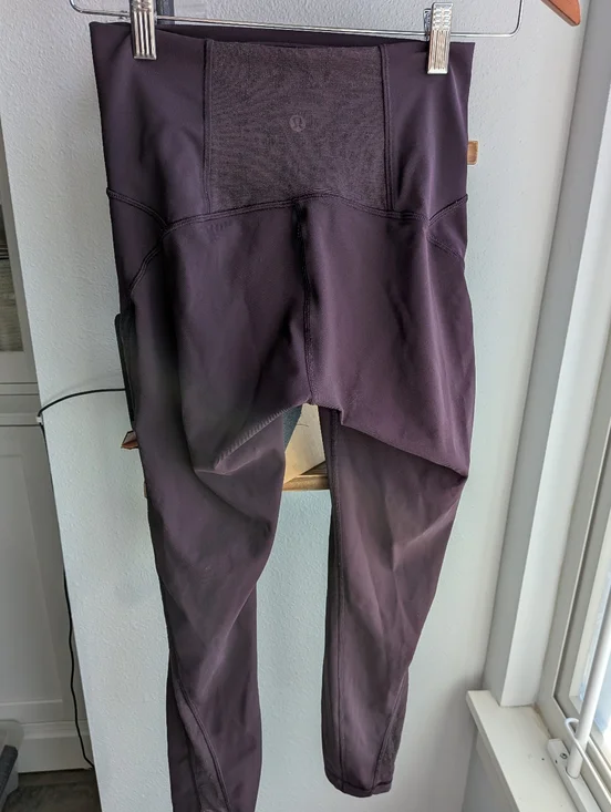 Lululemon Meant to Move High-Rise Tight 25" - Size 4 - Black Cherry - Picture 3 of 12